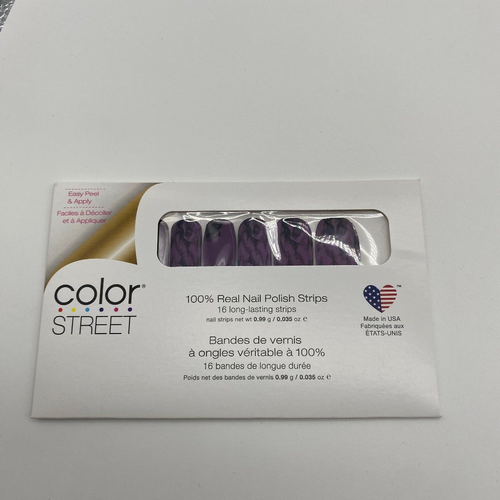 New Color Street Real Nail Polish Strips USA 1 Pack of Smoke's On You